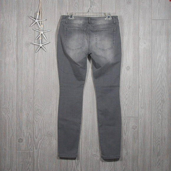 CAbi Skinny Jeans 5167 Gray Size 6 - Picture 3 of 8
